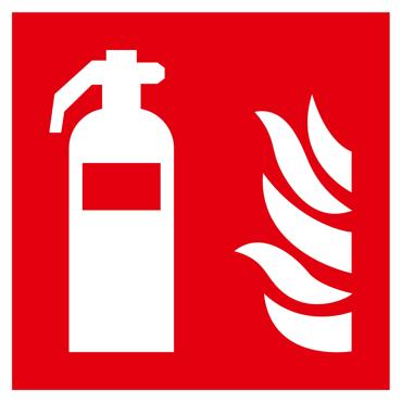 Lüminesans yangından korunma işareti açı işareti yangın söndürücü
