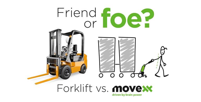 Forklift, friend or foe?