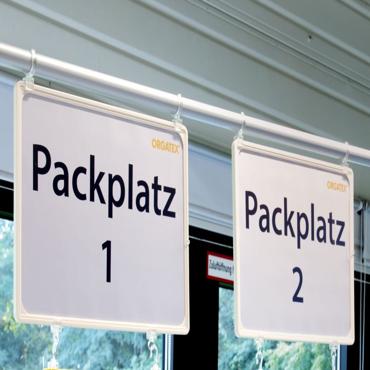 Posterrahmensystem - Stahlrohr der Serie 100 200 zum Aufhängen