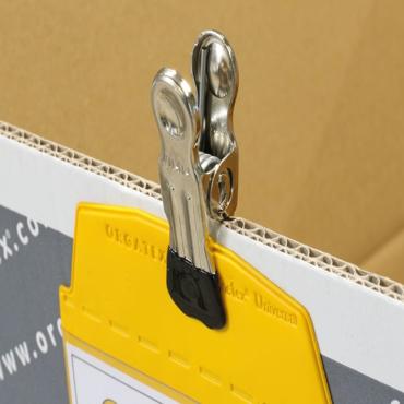 Stahlclip-Befestigungsclip für Displaytaschen